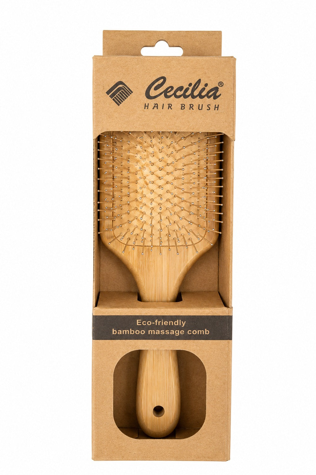 CECILIA - BROSSE CHEVEUX BOIS 127SHR