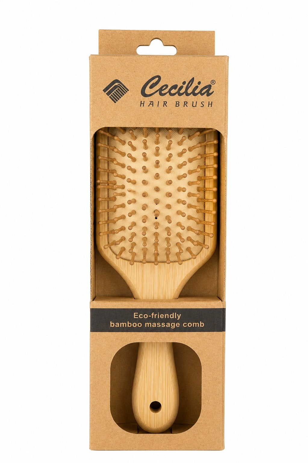 CECILIA - BROSSE CHEVEUX BOIS 127