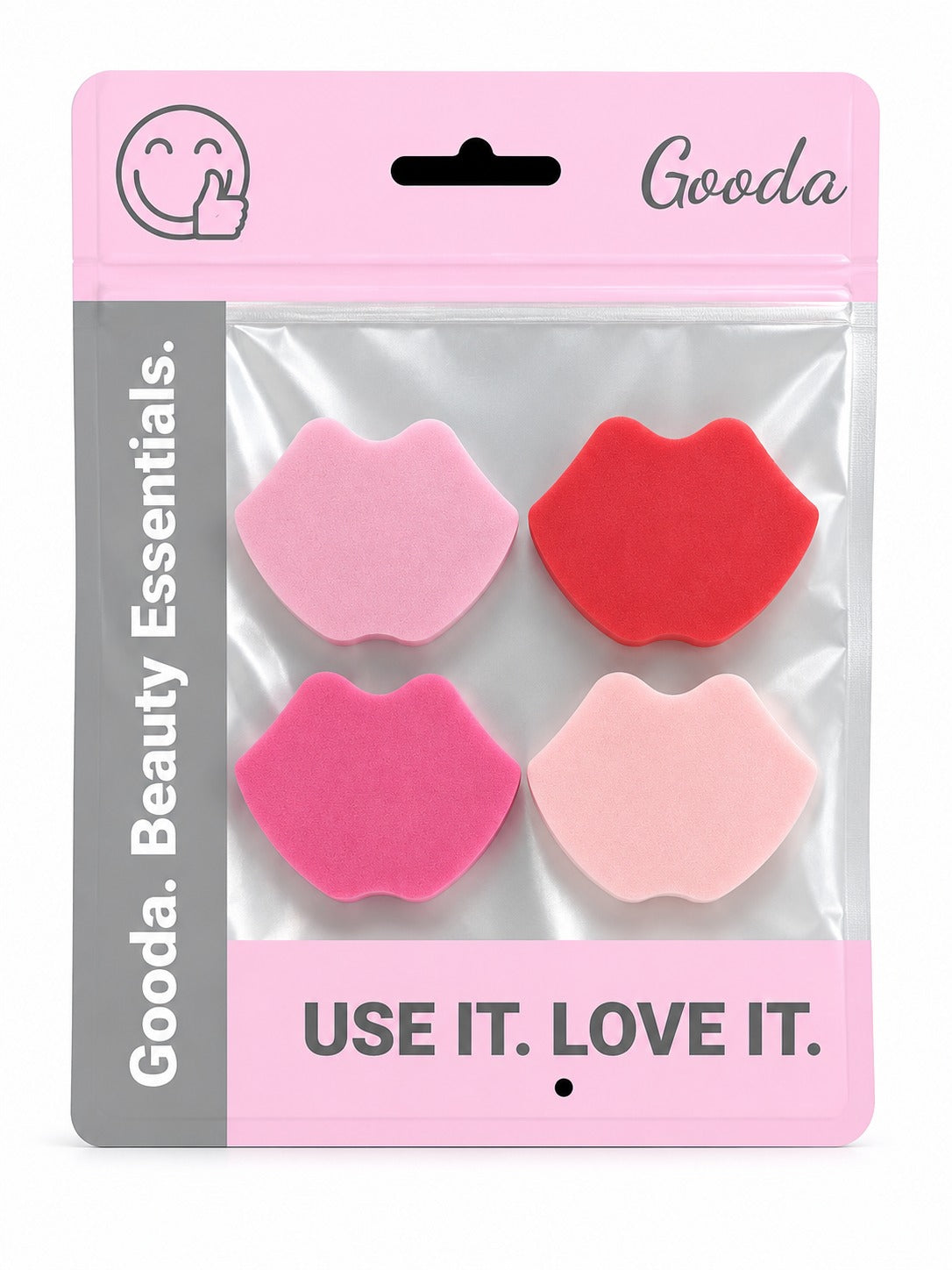 GOODA - EPONGES BISOUS 4 PIECES