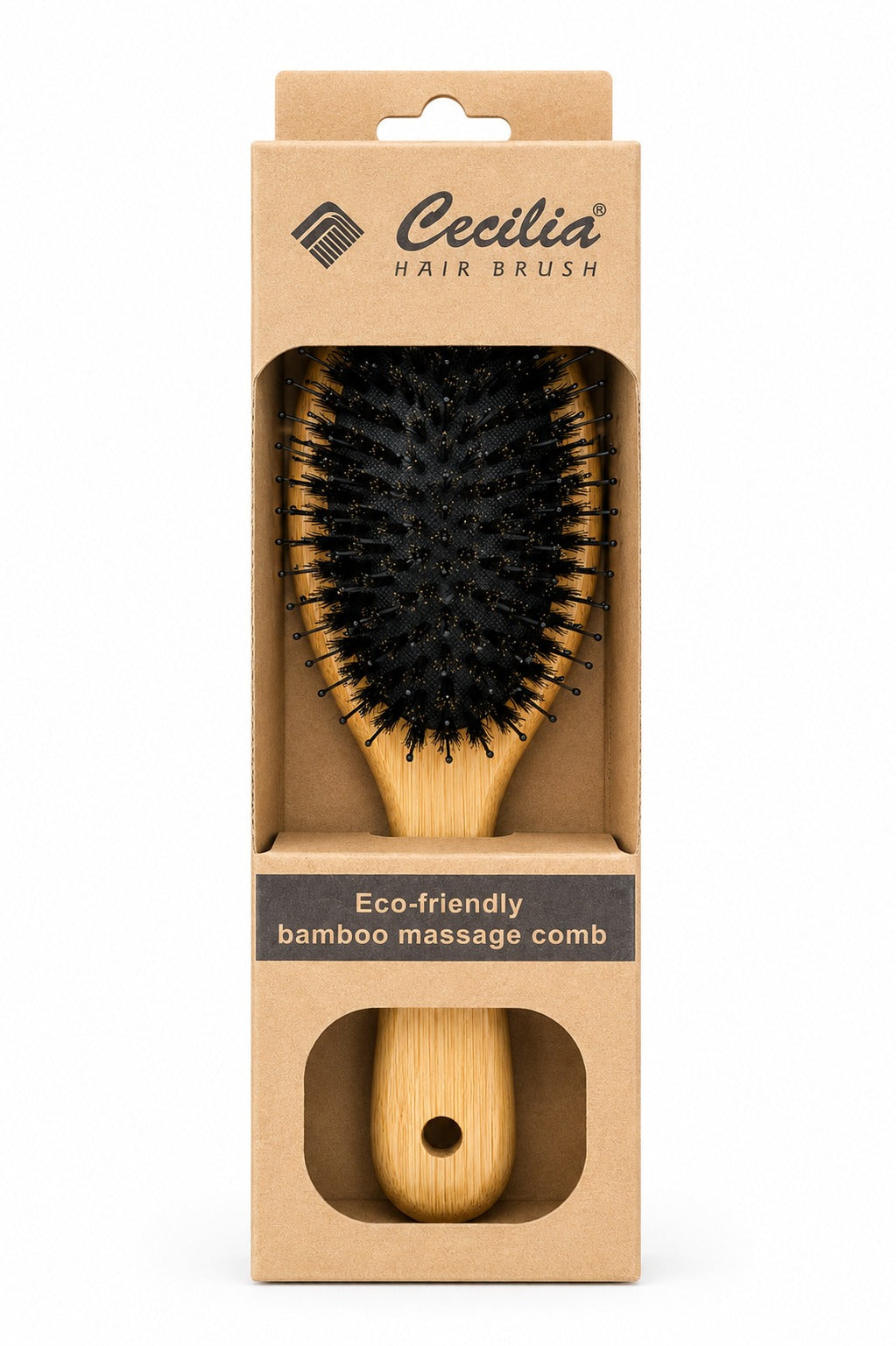 CECILIA - BROSSE CHEVEUX BOIS 159