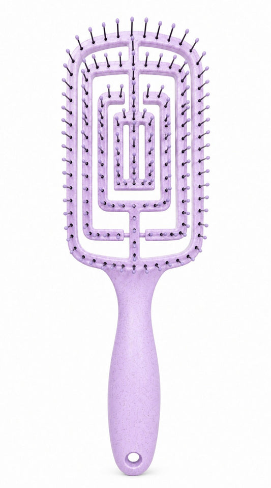 CECILIA - BROSSE CHEVEUX DETANGLER LK-29MSH MAUVE