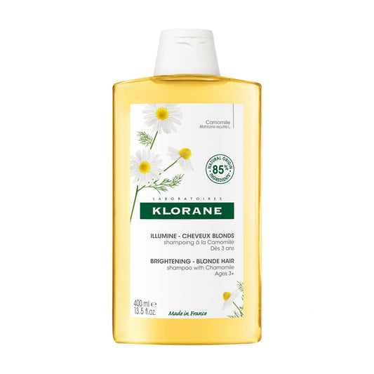 KLORANE - SHAMPOOING CAMOMILLE CHUEVEUX BLONDS 400ML - Beauté Maroc